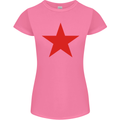 Red Star Army As Worn by Womens Petite Cut T-Shirt Azalea