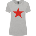 Red Star Army As Worn by Womens Wider Cut T-Shirt Sports Grey