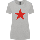 Red Star Army As Worn by Womens Wider Cut T-Shirt Sports Grey