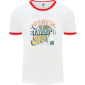Ghosting Sport Funny Anti Valentines Day Mens Ringer T-Shirt White/Red