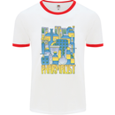 Pharmacist Chemist Design Mens Ringer T-Shirt White/Red