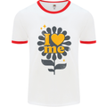 I Love Me Self Loving Confident Funny Quote Mens White Ringer T-Shirt White/Red