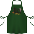 Reel Cool Grandad Funny Fishing Fisherman Cotton Apron 100% Organic Forest Green