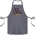 Reel Cool Grandad Funny Fishing Fisherman Cotton Apron 100% Organic Steel