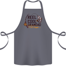 Reel Cool Grandad Funny Fishing Fisherman Cotton Apron 100% Organic Steel