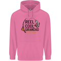 Reel Cool Grandad Funny Fishing Fisherman Mens 80% Cotton Hoodie Azelea