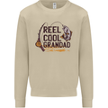 Reel Cool Grandad Funny Fishing Fisherman Mens Sweatshirt Jumper Sand