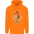 Reinstate Pluto Funny Astronomy Childrens Kids Hoodie Orange