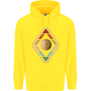 Reinstate Pluto Funny Astronomy Childrens Kids Hoodie Yellow