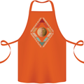 Reinstate Pluto Funny Astronomy Cotton Apron 100% Organic Orange