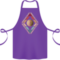 Reinstate Pluto Funny Astronomy Cotton Apron 100% Organic Purple