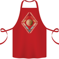 Reinstate Pluto Funny Astronomy Cotton Apron 100% Organic Red