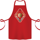 Reinstate Pluto Funny Astronomy Cotton Apron 100% Organic Red