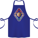 Reinstate Pluto Funny Astronomy Cotton Apron 100% Organic Royal Blue