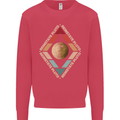 Reinstate Pluto Funny Astronomy Kids Sweatshirt Jumper Heliconia
