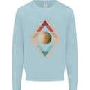 Reinstate Pluto Funny Astronomy Kids Sweatshirt Jumper Light Blue
