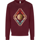 Reinstate Pluto Funny Astronomy Kids Sweatshirt Jumper Maroon