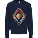Reinstate Pluto Funny Astronomy Kids Sweatshirt Jumper Navy Blue