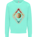 Reinstate Pluto Funny Astronomy Kids Sweatshirt Jumper Peppermint