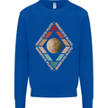 Reinstate Pluto Funny Astronomy Kids Sweatshirt Jumper Royal Blue