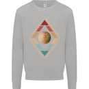 Reinstate Pluto Funny Astronomy Kids Sweatshirt Jumper Sports Grey