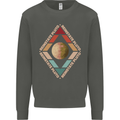 Reinstate Pluto Funny Astronomy Kids Sweatshirt Jumper Storm Grey