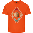 Reinstate Pluto Funny Astronomy Kids T-Shirt Childrens Orange