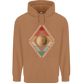 Reinstate Pluto Funny Astronomy Mens 80% Cotton Hoodie Caramel Latte