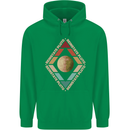 Reinstate Pluto Funny Astronomy Mens 80% Cotton Hoodie Irish Green