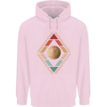 Reinstate Pluto Funny Astronomy Mens 80% Cotton Hoodie Light Pink