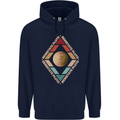 Reinstate Pluto Funny Astronomy Mens 80% Cotton Hoodie Navy Blue