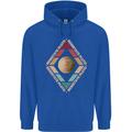 Reinstate Pluto Funny Astronomy Mens 80% Cotton Hoodie Royal Blue