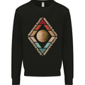 Reinstate Pluto Funny Astronomy Mens Sweatshirt Jumper Black