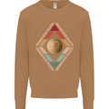 Reinstate Pluto Funny Astronomy Mens Sweatshirt Jumper Caramel Latte