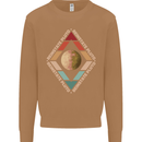 Reinstate Pluto Funny Astronomy Mens Sweatshirt Jumper Caramel Latte