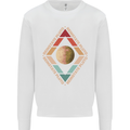 Reinstate Pluto Funny Astronomy Mens Sweatshirt Jumper White