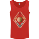 Reinstate Pluto Funny Astronomy Mens Vest Tank Top Red