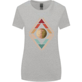 Reinstate Pluto Funny Astronomy Womens Wider Cut T-Shirt Sports Grey