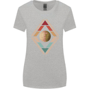 Reinstate Pluto Funny Astronomy Womens Wider Cut T-Shirt Sports Grey