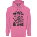 Release the Kraken Cthulhu Sea Creature Childrens Kids Hoodie Azalea