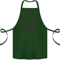 Release the Kraken Cthulhu Sea Creature Cotton Apron 100% Organic Forest Green