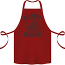 Release the Kraken Cthulhu Sea Creature Cotton Apron 100% Organic Maroon