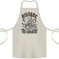Release the Kraken Cthulhu Sea Creature Cotton Apron 100% Organic Natural