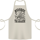 Release the Kraken Cthulhu Sea Creature Cotton Apron 100% Organic Natural