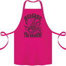 Release the Kraken Cthulhu Sea Creature Cotton Apron 100% Organic Pink