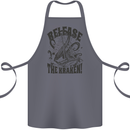 Release the Kraken Cthulhu Sea Creature Cotton Apron 100% Organic Steel