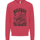 Release the Kraken Cthulhu Sea Creature Kids Sweatshirt Jumper Heliconia