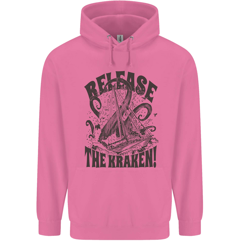 Release the Kraken Cthulhu Sea Creature Mens 80% Cotton Hoodie Azelea