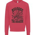 Release the Kraken Cthulhu Sea Creature Mens Sweatshirt Jumper Heliconia