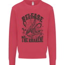 Release the Kraken Cthulhu Sea Creature Mens Sweatshirt Jumper Heliconia